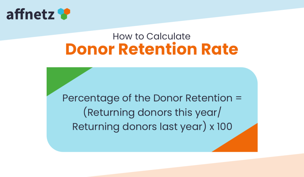 How to Calculate Donor Retention Rate